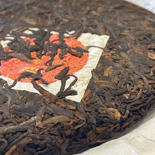 布朗古熟普洱茶饼