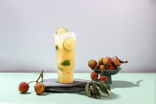 Lychee Lemon Tea & Lychee Iced Jasmine