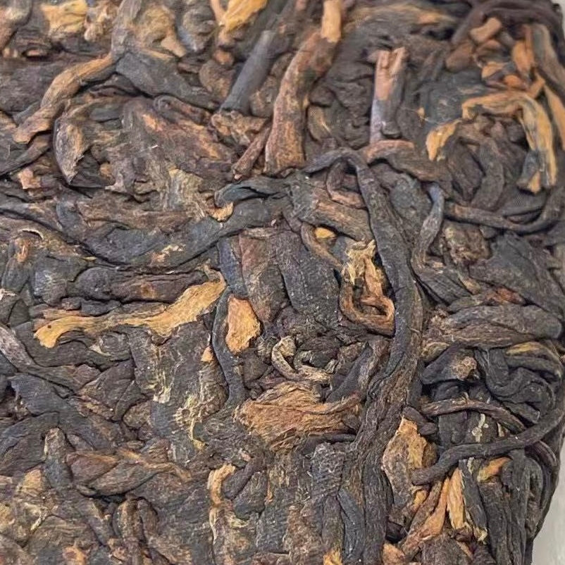 布朗古熟普洱茶饼